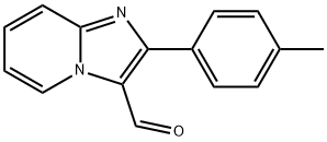 2-对甲砜基咪唑[1,2-A]吡啶-3-甲醛 结构式