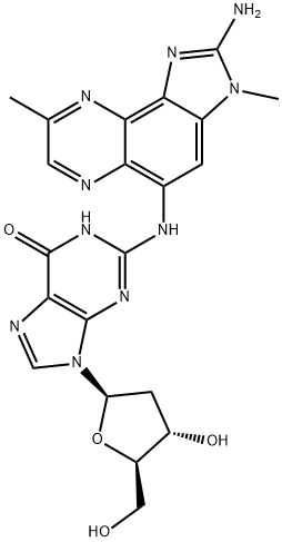 N-(2-AMino-3,8-diMethyliMidazo[4,5-f]quinoxalin-5-yl) 2'-Deoxyguanosine|