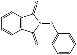 N-(苯硫基)邻苯二甲酰亚胺,14204-27-4,结构式