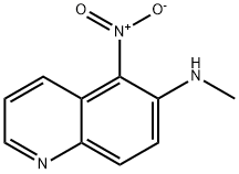 5-Nitro-6-methylaminoquinoline Structure