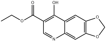 8-하이드록시-[1,3]디옥솔로[4,5-G]퀴놀린-7-카르복실산에틸에스테르