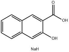 2-羟基-3-萘甲酸钠 结构式