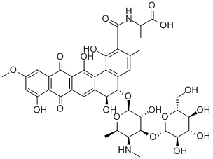 プラジミシンL 化学構造式
