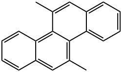 5,11-dimethylchrysene Struktur