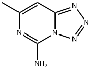 Tetrazolo[1,5-c]pyrimidin-5-amine, 7-methyl- (9CI),142077-41-6,结构式