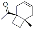 Ethanone, 1-(6-methylbicyclo[4.2.0]oct-3-en-1-yl)-, cis- (9CI)|