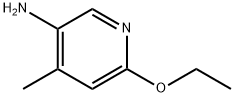 6-乙氧基-4-甲基吡啶-3-胺 结构式