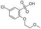 5-CHLORO-2-(2-METHOXYETHOXY)-BENZENE SULFONIC ACID SODIUM|5-氯-2-(2-甲氧基乙氧基)-苯磺酸