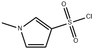 3-(Chlorosulphonyl)-1-methyl-1H-pyrrole Structure