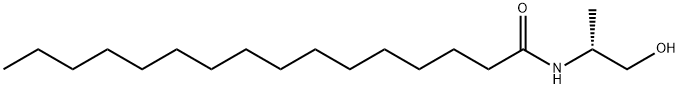 N-(2-HYDROXY-1R-METHYLETHYL)-HEXADECANAMIDE 化学構造式