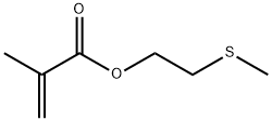2-(甲硫基)甲丙烯酰酸乙酯 结构式