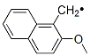 Methyl, (2-methoxy-1-naphthalenyl)- (9CI),142177-78-4,结构式