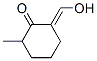 Cyclohexanone, 2-(hydroxymethylene)-6-methyl-, (E)- (9CI),142179-26-8,结构式