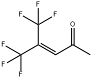 5,5,5-TRIFLUORO-4-(TRIFLUOROMETHYL)PENT-3-EN-2-ONE, 97% MIN. 化学構造式
