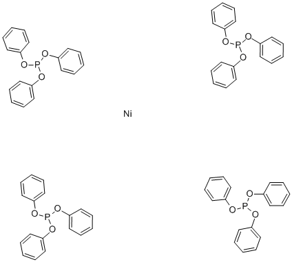 TETRAKIS(TRIPHENYL PHOSPHITE)NICKEL(0) Struktur