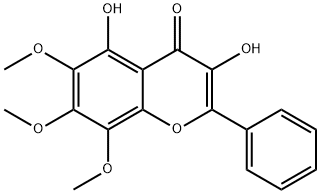 3,5-Dihydroxy-6,7,8-trimethoxy-2-phenyl-4H-1-benzopyran-4-one|