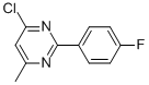 142220-65-3 2-对氟苯基-4-氯-6-甲基嘧啶
