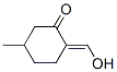 Cyclohexanone, 2-(hydroxymethylene)-5-methyl-, (E)- (9CI) Structure