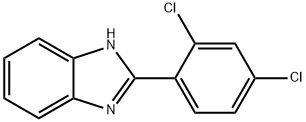 2-(2,4-二氯苯基)-1H-苯并咪唑, 14225-79-7, 结构式