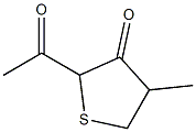 3(2H)-Thiophenone, 2-acetyldihydro-4-methyl- (9CI) Struktur