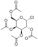 2,3,4,6-TETRA-O-ACETYL-ALPHA-D-GALACTOPYRANOSYL CHLORIDE Structure