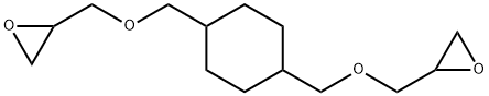 1,4-双[(缩水甘油氧)甲基]环己烷,14228-73-0,结构式