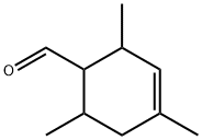 2,4,6-三甲基-3-环己烯-1-羧醛 结构式