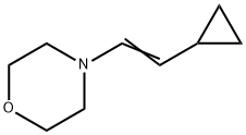 142327-90-0 Morpholine,  4-(2-cyclopropylethenyl)-