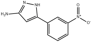 3-(3-硝基苯基)-5-氨基吡唑, 142338-69-0, 结构式