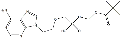 阿德福韦单特戊酸甲酯, 142341-05-7, 结构式