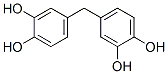 4,4'-メチレンビス(1,2-ベンゼンジオール) 化学構造式