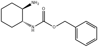 1-(N-BENZYLOXYCARBONYL)-TRANS-CYCLOHEXANE-1,2-DIAMINE Structure
