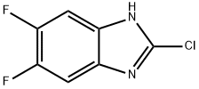 1H-Benzimidazole,2-chloro-5,6-difluoro-(9CI) Struktur