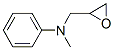 N-methyl-N-(oxiran-2-ylmethyl)aniline Structure