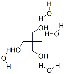 2-(hydroxymethyl)-2-methyl-propane-1,3-diol tetrahydrate,142381-76-8,结构式