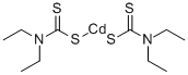 Cadmium diethyldithiocarbamate Struktur