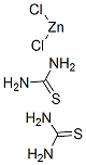 dichlorobis(thiourea-S)zinc Structure