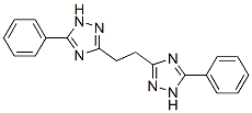 Ethane, 1,2-bis(5-phenyl-1H-1,2,4-triazol-3-yl)- Structure