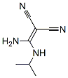 Propanedinitrile,  [amino[(1-methylethyl)amino]methylene]-  (9CI) Struktur