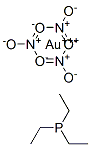 triethylphosphine gold nitrate Structure