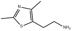 2-(2,4-DiMethyl-thiazol-5-yl)-ethylaMine 化学構造式