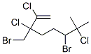 6-bromo-3-(bromomethyl)-7-methyl-2,3,7-trichloro-1-octene|