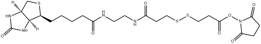 BIOTIN DISULFIDE N-HYDROXY-SUCCINIMIDE ESTER|3-[3-[2-(生物素酰胺)乙基]氨基-3-氧代丙基]二硫基]丙酸琥珀酰亚胺酯