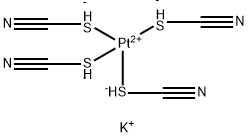 POTASSIUM TETRAKIS(THIOCYANATO)-PLATINAT E(II), 97% Struktur
