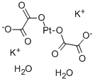 二(草酸根)铂(II)酸钾二水合物,14244-64-5,结构式