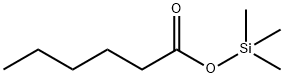 Hexanoic acid trimethylsilyl ester Struktur