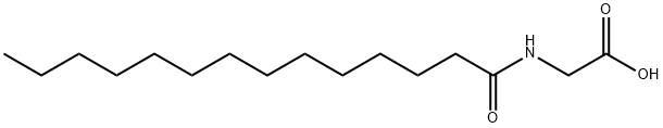 MYRISTOYL-GLY-OH Struktur