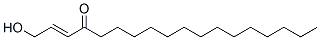 1-Hydroxy-2-octadecen-4-one Structure