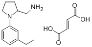 142469-95-2 (-)-1-(3-Ethylphenyl)-2-pyrrolidinemethanamine fumarate