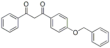1-(4-Benzyloxyphenyl)-3-phenyl-1,3-propanedione 化学構造式